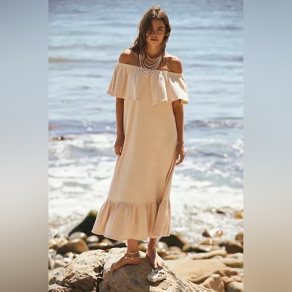 NWOT Free People Lynne Midi Dress